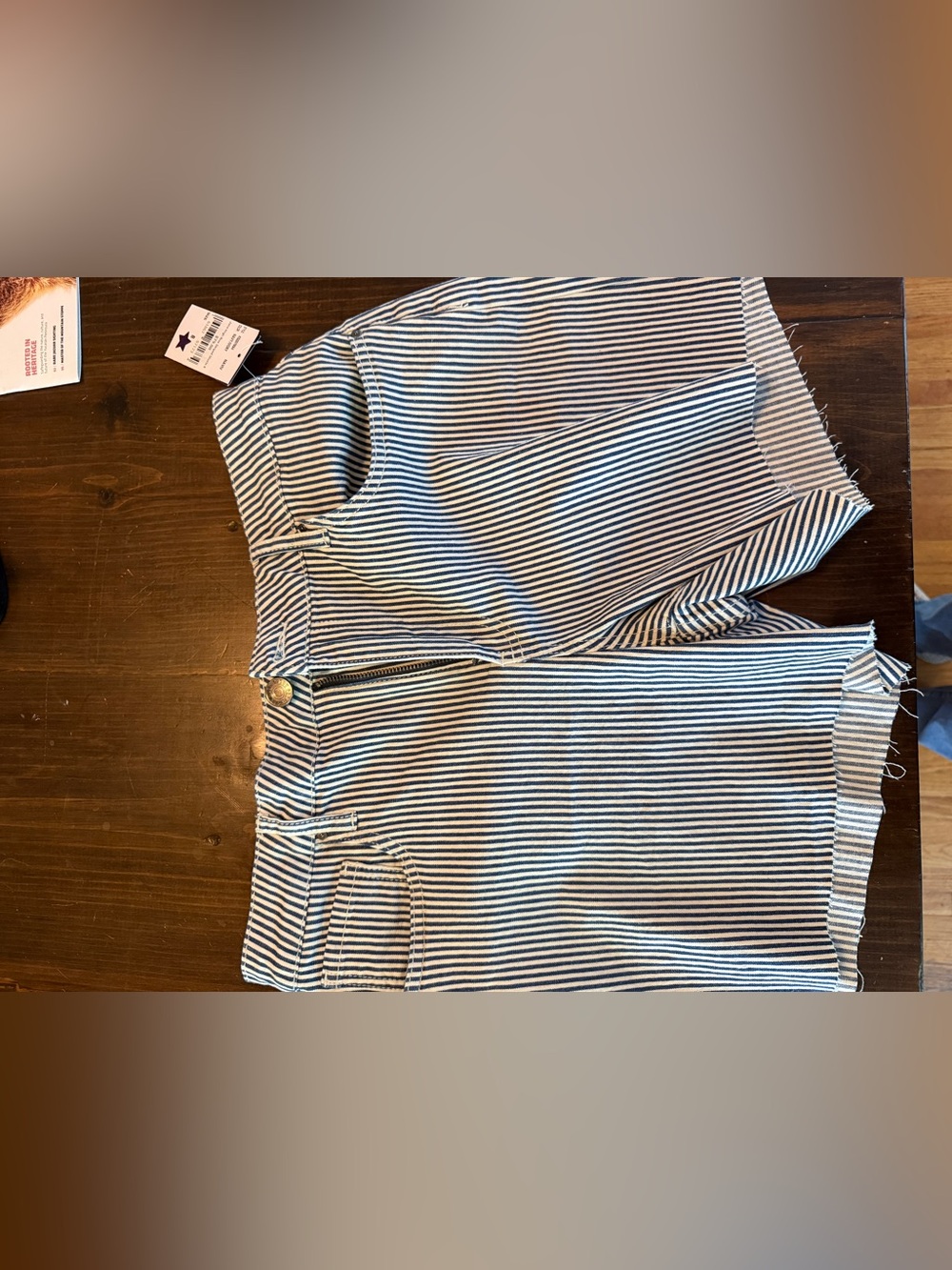 Kut from the Cloth Striped Shorts BNWT